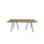 Leonara Rectangular Solid Wood Outdoor Dining Table - 200 cm W 100 cm D