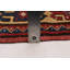 Tapis rouge unique en son genre 4 pi 3 po x 7 pi 7 po Melis