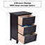 Table de chevet 2 tiroirs 3 pièces-909402900-909402901