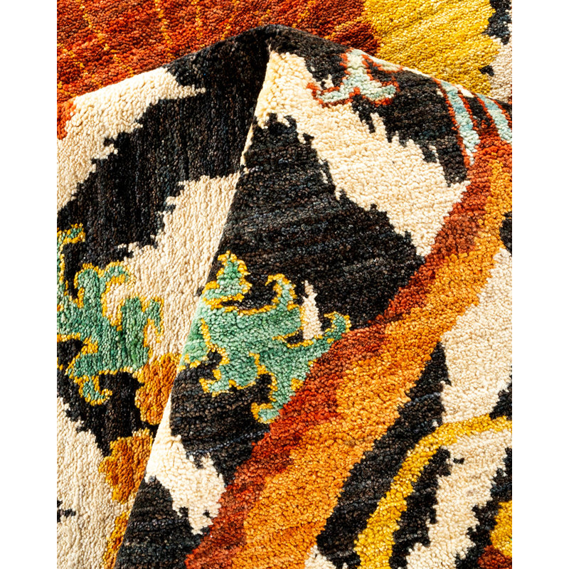Suzani One-of-a-Kind 16' 5" X 14' 0" Hand Knotted Area Rug
