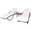 Chaise longue double avec coussins et table Villareal-1506840544