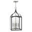 Jeremie 4 - Light Lantern Rectangle Pendant-1950378477