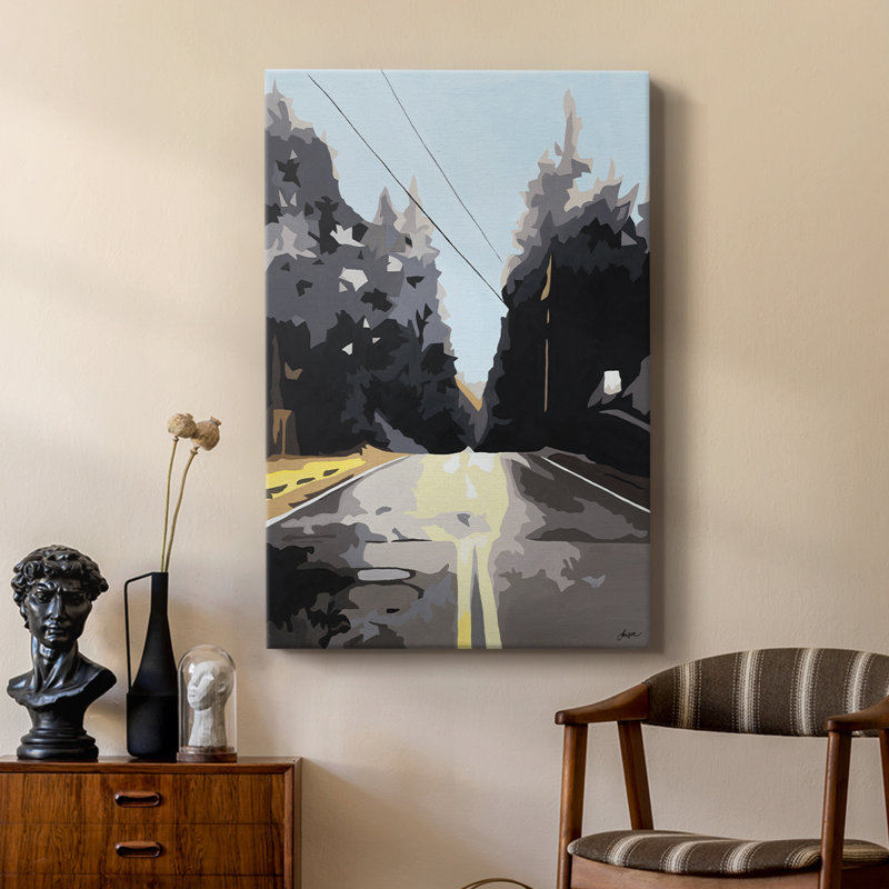 LA ROUTE MOINS DÉPLACÉE - Cavas Gallery sur mesure, H 12 po x l 8 po