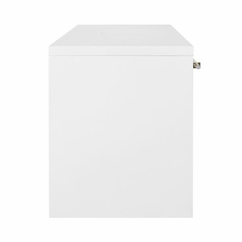 Ralph Writing Desk, Glossy White Lacquer