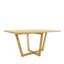 Natonya Oak Solid Wood Base Dining Table-111176582-111176576