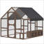 Cage à poulailler en bois-2111737964