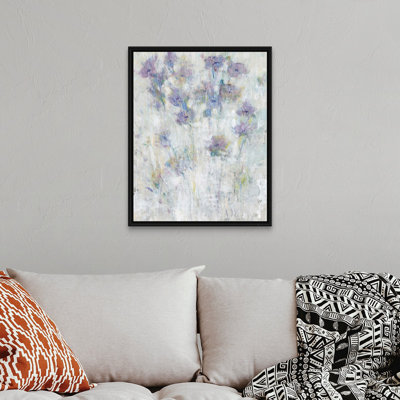 «Lavender Floral Fresco I» par Timothy O 'Toole, reproduction d'art sur toile