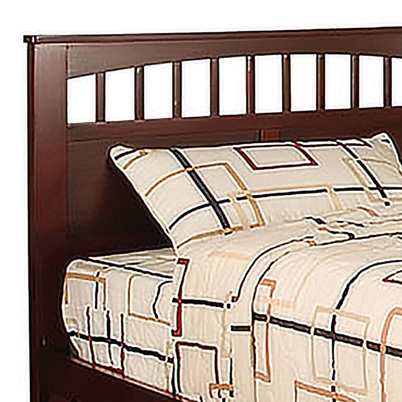 Robstown Panel Bed, Twin, Cherry