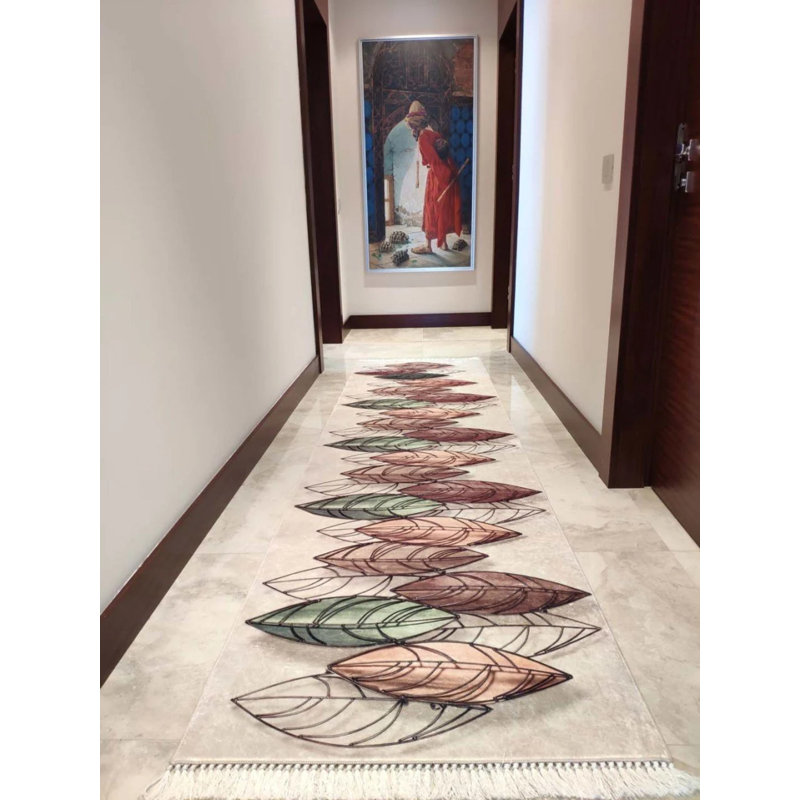 Tapis Masanao avec envers antidérapant, Tapis de couloir 2 pi 7 po x 6 pi 7 po