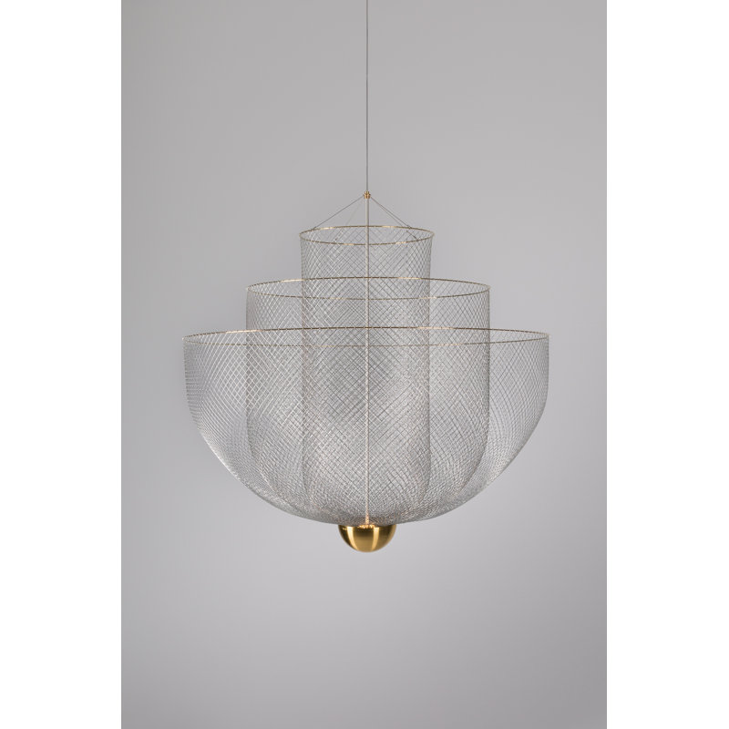 Meshmatics 1 - Light LED Chandelier, Large