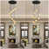 14-Lights Alabaster Staircase Chandelier