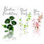 «Botanical Inspirational Quotes», reproduction d'art sur toile, aquarelle et impression d'arbre (ensemble de 3) pour le salon, la chambre à coucher ou le bureau-119637228