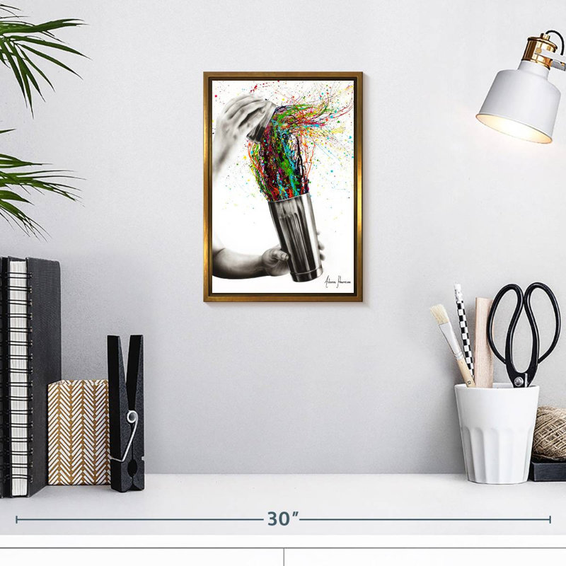 Shake It, Floating Frame Gold, 9 po x 13 po