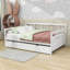 Lit de jour en bois avec couchette simple Jaye-1748518022-1748518023