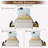 Floating Twin Bed Frame With LED Light, Upholstered PU Leather Platform Twin Bed With Charging Station & Wingback, Diamond Tufted Storage Headboard & Footboard, No Box Spring Needed-178682382-178682381