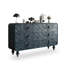 Buffet décoratif noir en bois massif-120466965-120466963