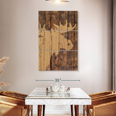 Brampt Wooden Moose
