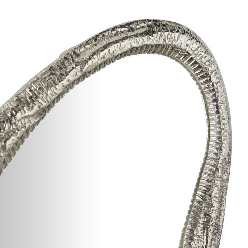 Miroir mural Chandkor, Argent argent