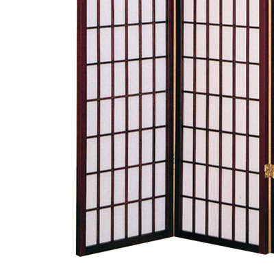 Paravent 4 panneaux Meilen Cherry