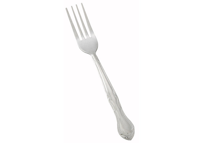 Elegance Stainless-Steel Dinner Fork, Heavyweight, 7.25" (12 Pack)