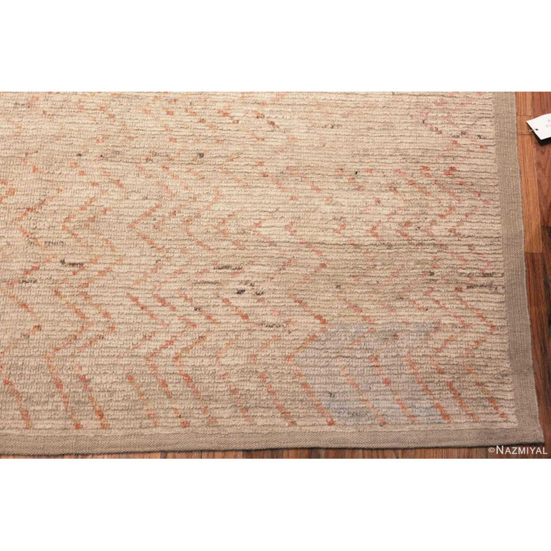 Best Modern Moroccan One-of-a-Kind Rectangle 15'2" X 20'7" Area Rug
