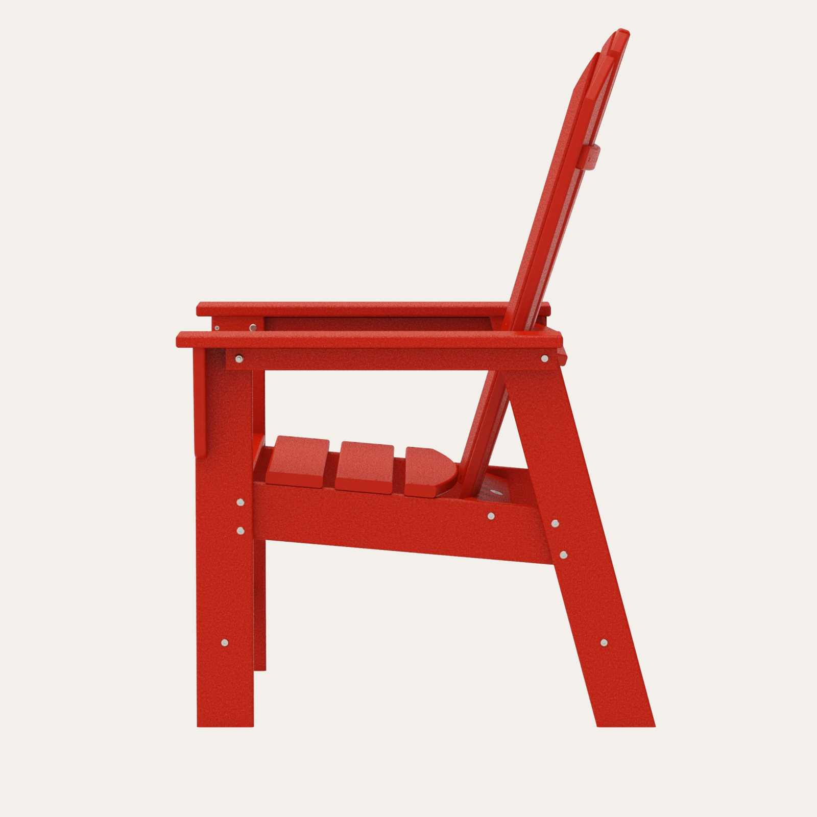 POLYWOOD® South Beach Adirondack Chair, Sunset Red