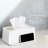 YouCopia The Ledge Tissue Holder, Rectangular, Bathroom Countertop Organizer with Additional Storage for Phones, Jewelry and Small Accessories