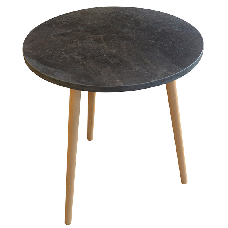 Beton Four Leg Coffee Table, Graphite