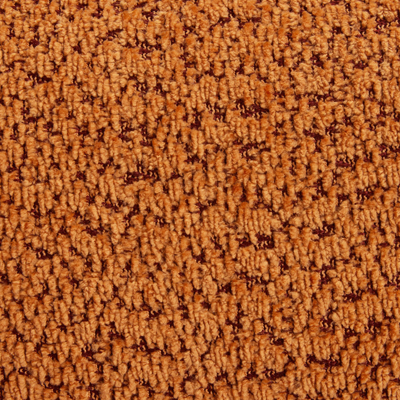 Upholstered Accent Sofa, Orange