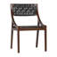 Leather Side Chair in Black-78731690-78731689