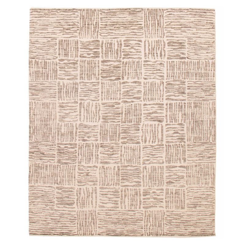Tapis gris Tangier 8 pi 2 po x 9 pi 11 po
