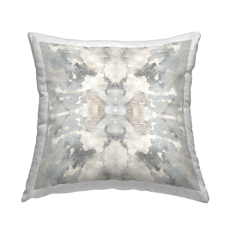 Abstract Outdoor Throw Pillow