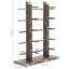 Wood 10 Compartment Makeup Organiser