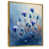 Toile avec cadre flottant or