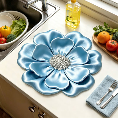 Coussin de drainage viscoélastique absorbant pour la saleté et le tapis de table
