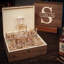 Custom Carson Decanter Set with Square Rocks Glasses-2044131092