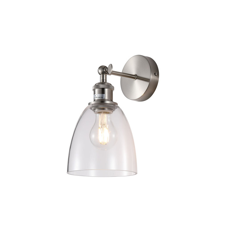 Aluminium Candle Wall Light