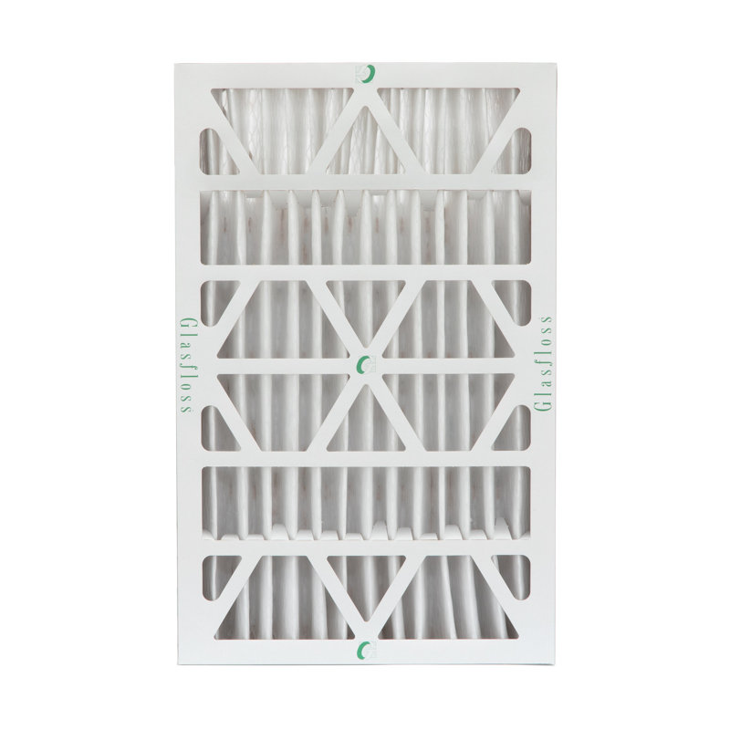 Filtres à air plissés Glassfloss ZL MERV 10, H 25 po x l 16 po x P 4 po
