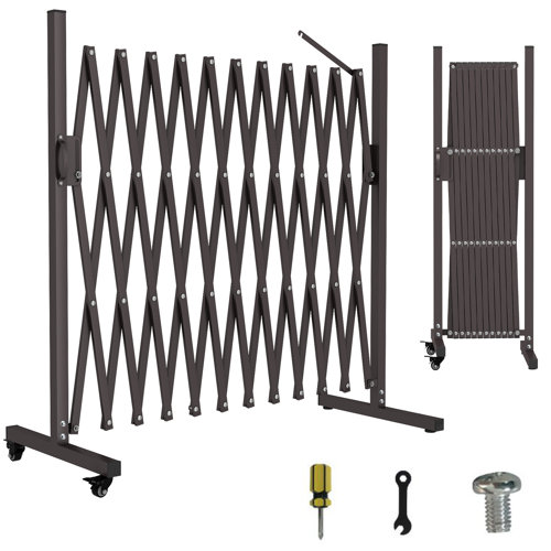 Accordion Doors Scissor Gate Folding Security Door Gates, Flexible