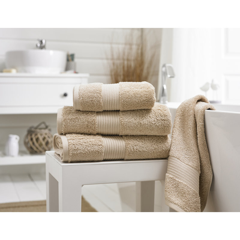 Bliss Pima Bath Sheet, Biscuit