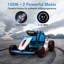 Kart électrique pour enfants 24V avec siège réglable et deux moteurs DEL pour enfants de 6 à 12 ans-117437315