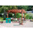 12 Ft. W x 10 Ft. D Solid Wood Pergola-1100798536