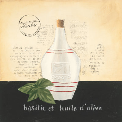 Huile D Olive III by Emily Adams - Wrapped Canvas Painting