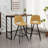 Dimitriyka Upholstered Counter Stool-509932783