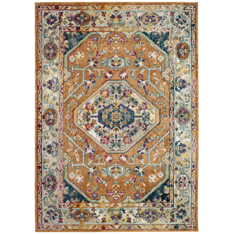 Donnavin Savannah Performance Oriental Rug, Rectangle 5'1" x 7'6"