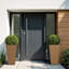 Rectangular metal planters for outdoor plants-1433677872