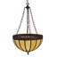 Luminaire suspendu bol 3 lumières unique