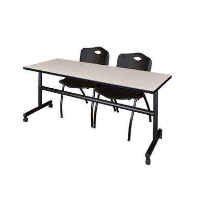 Table de nidification Nickls, 2 chaises empilables