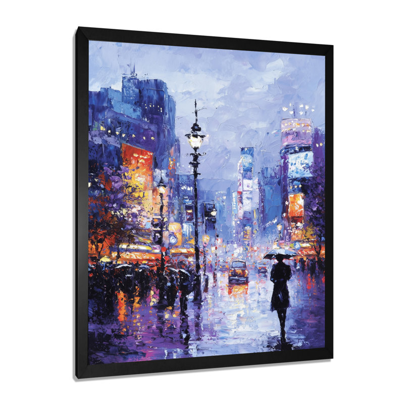 Décoration murale Akihabara Electric District, Reproduction encadrée d'une seule photo sans pass, Noir, H 20 po x l 12 po