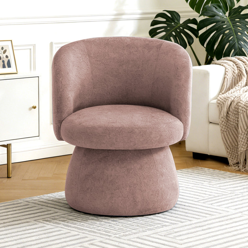 Tabouret de coiffeuse 28 po, Rose